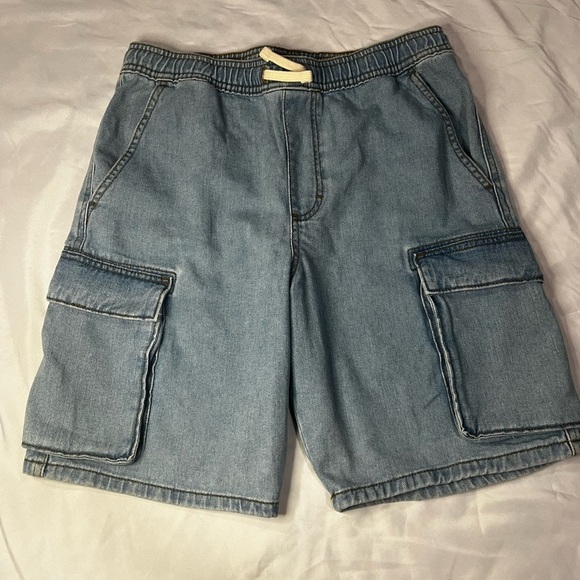 Wrangler Blue Cargo Shorts for Kids - Picture 1 of 4